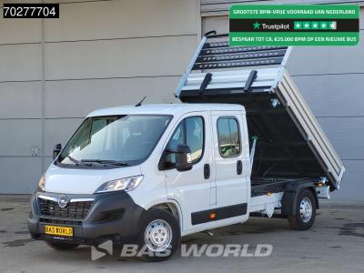 Opel Movano 140PK 3 zijdige Kipper Dubbel Cabine Airco Cruise Tipper Benne Kieper Airco Dubbel cabine Cr in vendita da BAS World B.V.