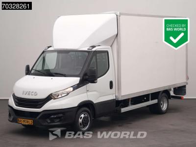 Iveco Daily 35C16 3.0L Laadklep Dubbellucht Bakwagen Airco Cruise Euro6 Meubelbak Koffer A/C Cruise contr in vendita da BAS World B.V.
