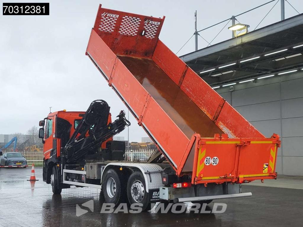 Renault C 430 6X2 HIAB X-HIDUO 158BS-3 Crane + Tipper Euro 6 Foto 10