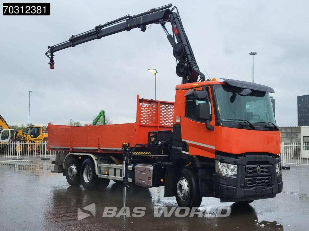 Renault C 430 6X2 HIAB X-HIDUO 158BS-3 Crane + Tipper Euro 6 Foto 3