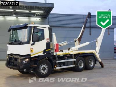 Renault C 430 C 6X4 HYVA NG 2018 TAXL skiploader 6x4 Big-Axle Automatic Euro 6 in vendita da BAS World B.V.