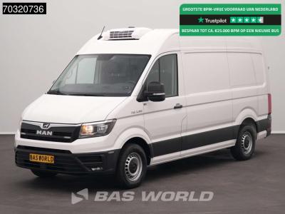 Man TGE 3.180 Automaat Koelwagen Thermo King V-300 MAX L3H3 180PK Airco Cruise Camera Euro6 L2H2 Koel K in vendita da BAS World B.V.