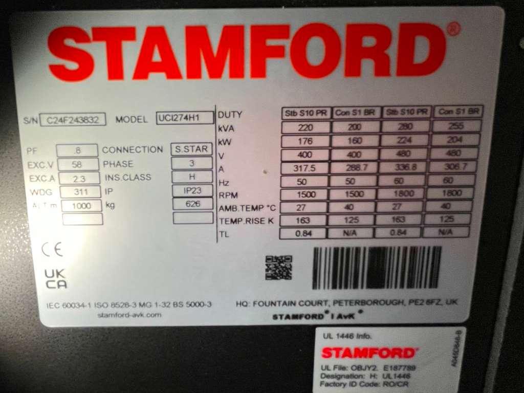 Volvo TAD840GE - 220 kVA Generator - DPX-18875 Foto 17