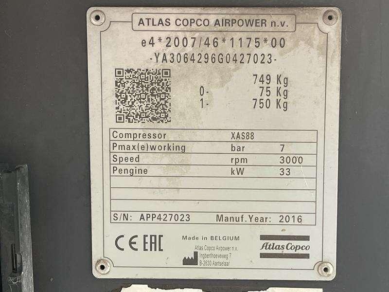 Atlas Copco XAS 88 KD - N Foto 8
