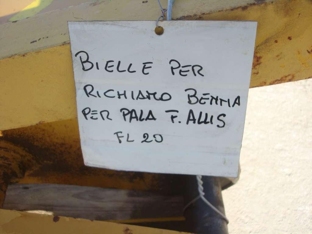 Biella e staffe richiamo benna per Fiat Allis FL20 Foto 4