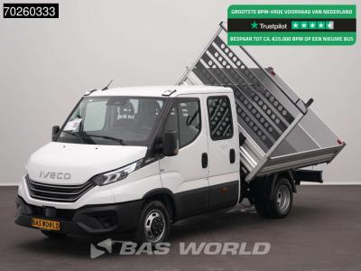 Iveco Daily 35C21 3-Zijdige Kipper Dubbel Cabine 210PK 3.0L Dubbellucht 3,5t Trekhaak ACC Airco LED Camer in vendita da BAS World B.V.