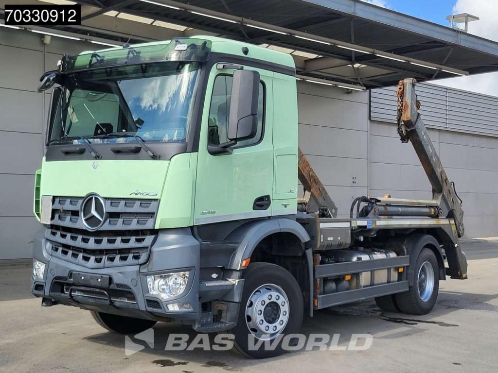 Mercedes-Benz Arocs 1845 4X2 Meiller AK12LT skiploader Automatic Retarder Euro 6 Foto 12