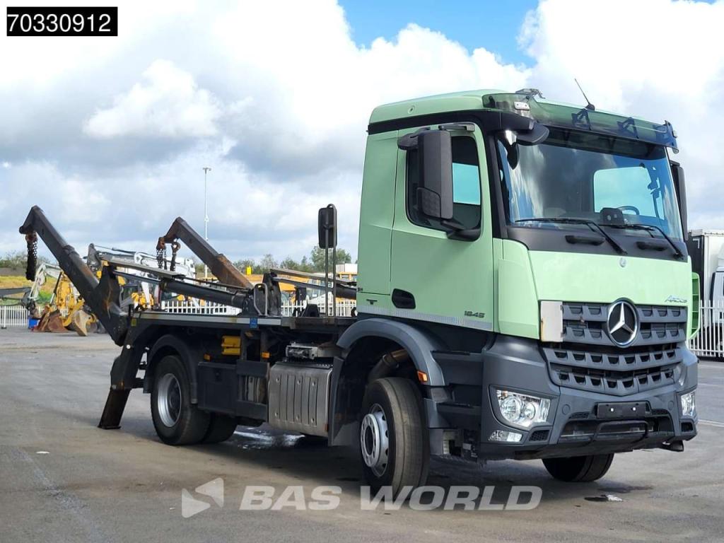 Mercedes-Benz Arocs 1845 4X2 Meiller AK12LT skiploader Automatic Retarder Euro 6 Foto 3