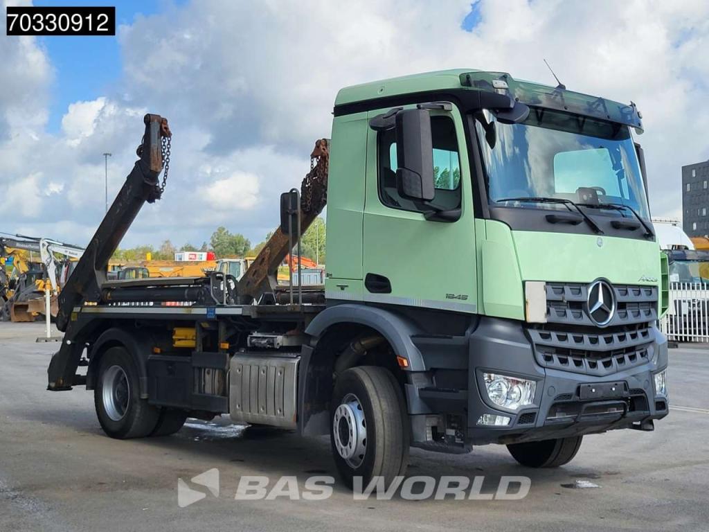 Mercedes-Benz Arocs 1845 4X2 Meiller AK12LT skiploader Automatic Retarder Euro 6 Foto 8