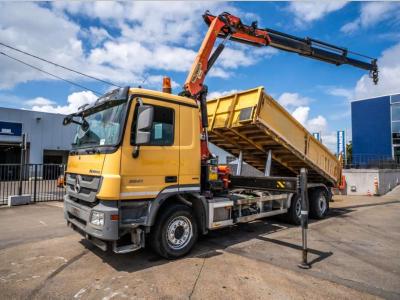 Mercedes-Benz ACTROS 2641-MP3-6x2-4+ PK 18 T/m/3XHydr. in vendita da Braem NV