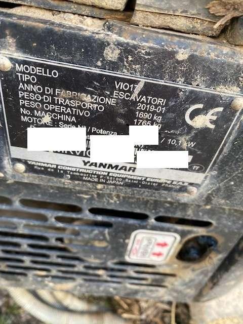 Yanmar Vio 17 Foto 9