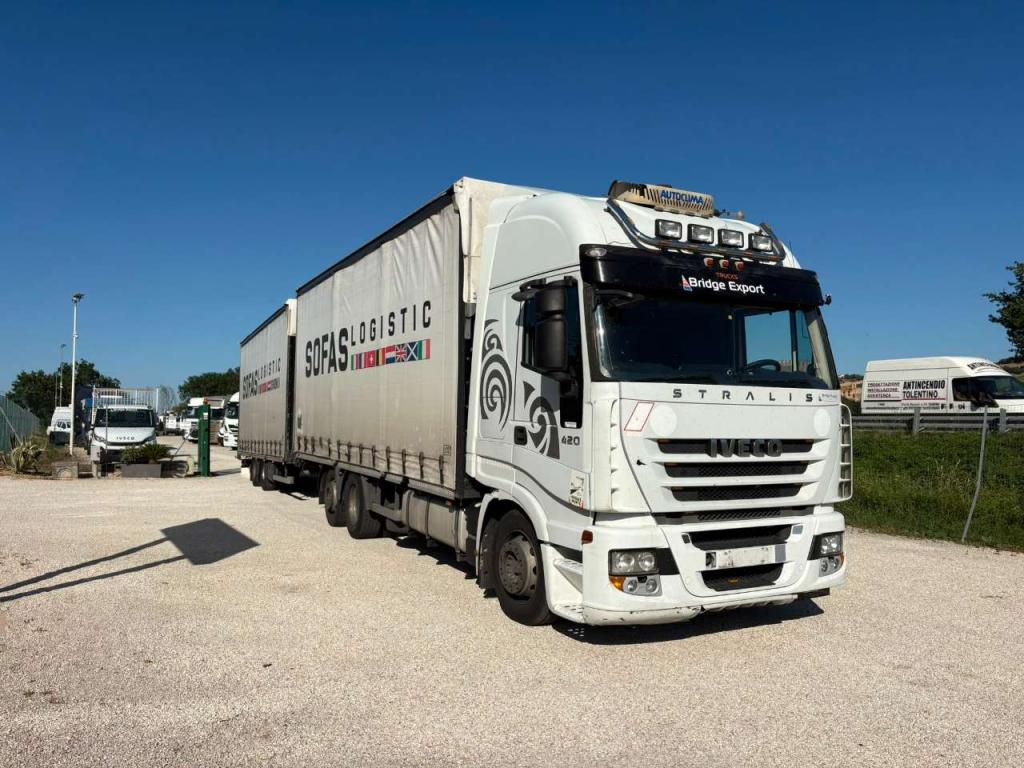 Iveco STRALIS 420 CUBE ZF euro 5 + biga Foto 2