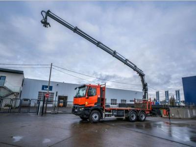 Renault C 430 DXI // GRUE HIAB 16T/m + 3 EXT in vendita da Braem NV