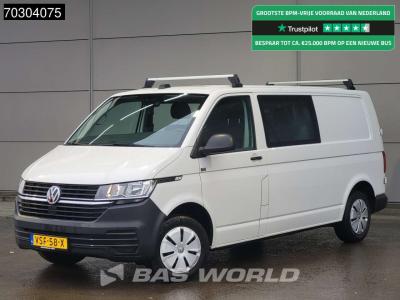 Volkswagen Transporter 110pk Dubbel Cabine L2H1 Trekhaak Airco Cruise Imperiaal APK 10-2026 Euro6 L2 Airco Tre in vendita da BAS World B.V.