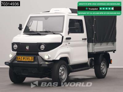 EVUM Motors aCar 4x4 100% Elektrisch 23kWh Open Laadbak Huif Pritsche Pickup Airco Trekhaak in vendita da BAS World B.V.