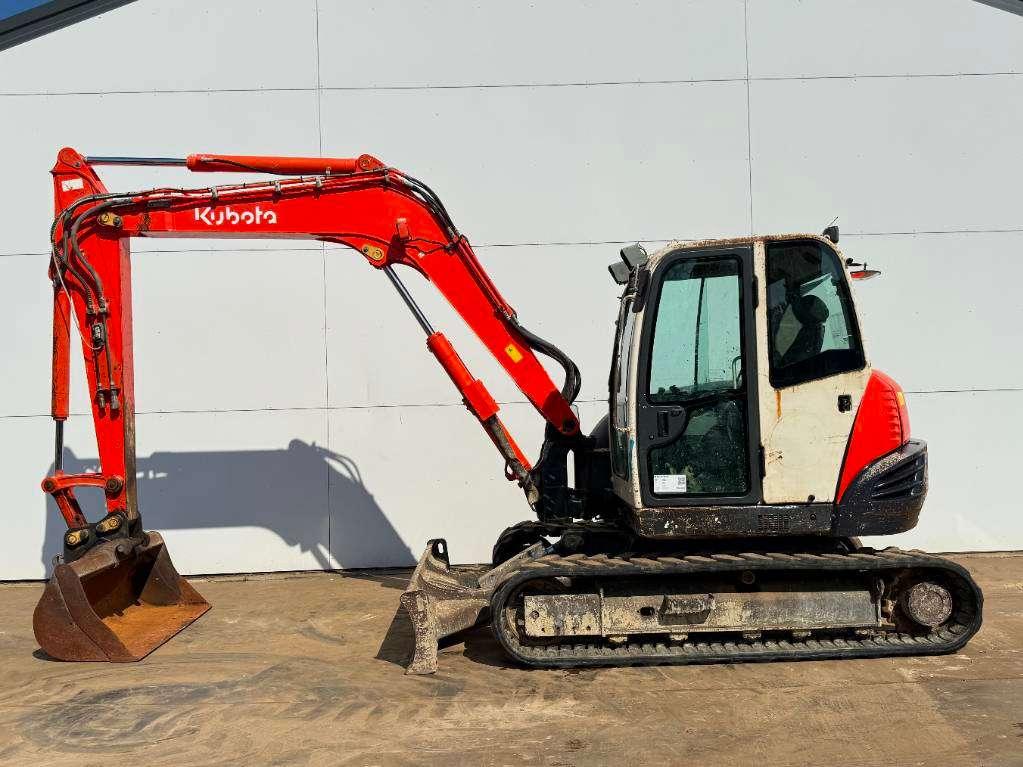 Kubota KX080-3 - Quick Coupler / Hammer Lines Foto 1