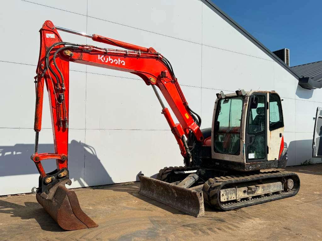 Kubota KX080-3 - Quick Coupler / Hammer Lines Foto 2