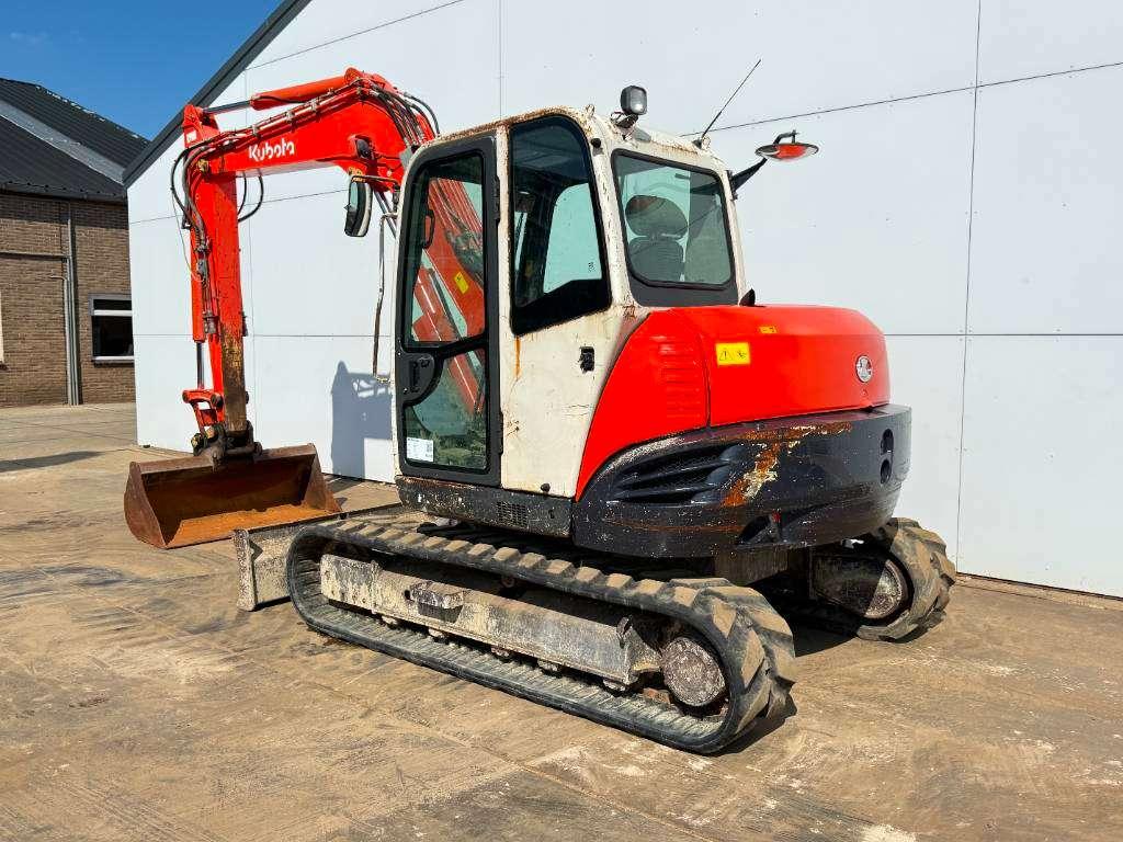 Kubota KX080-3 - Quick Coupler / Hammer Lines Foto 3