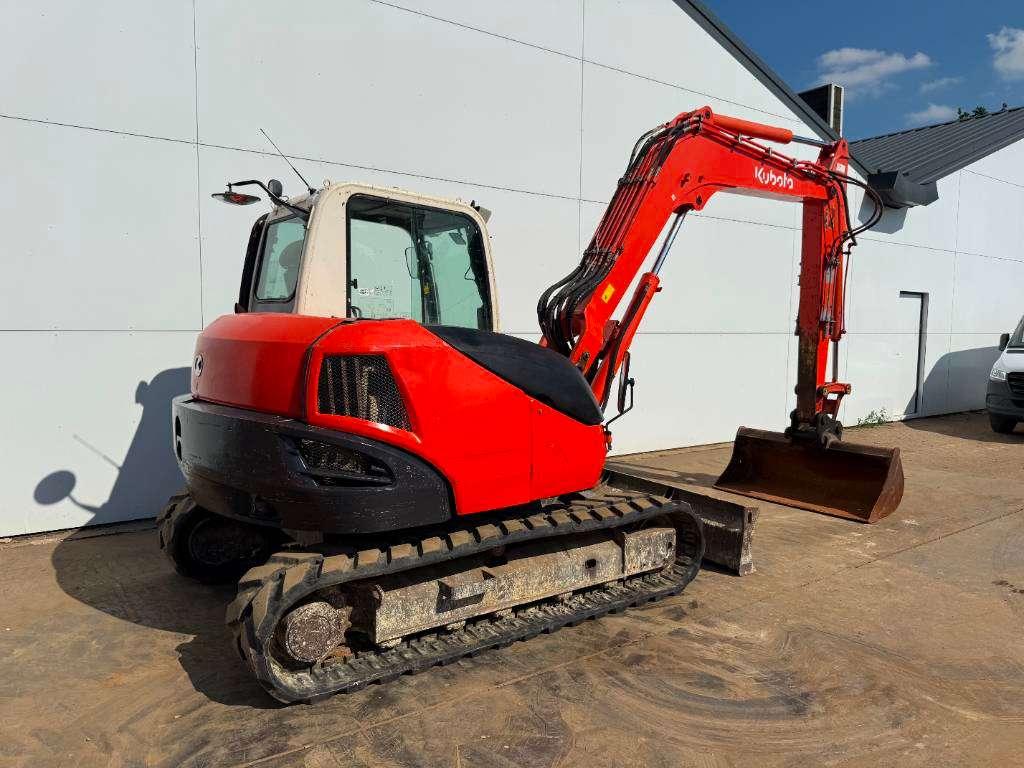 Kubota KX080-3 - Quick Coupler / Hammer Lines Foto 5