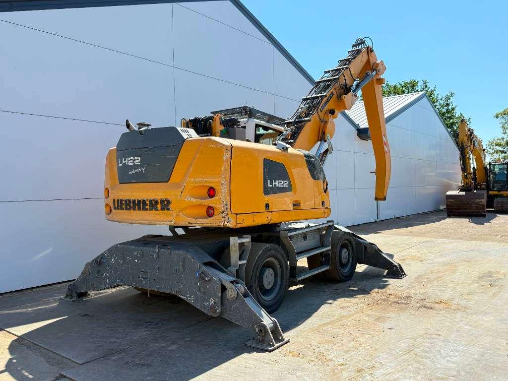 Liebherr LH22 Litronic - Automatic Greasing / Tilting Cab Foto 6