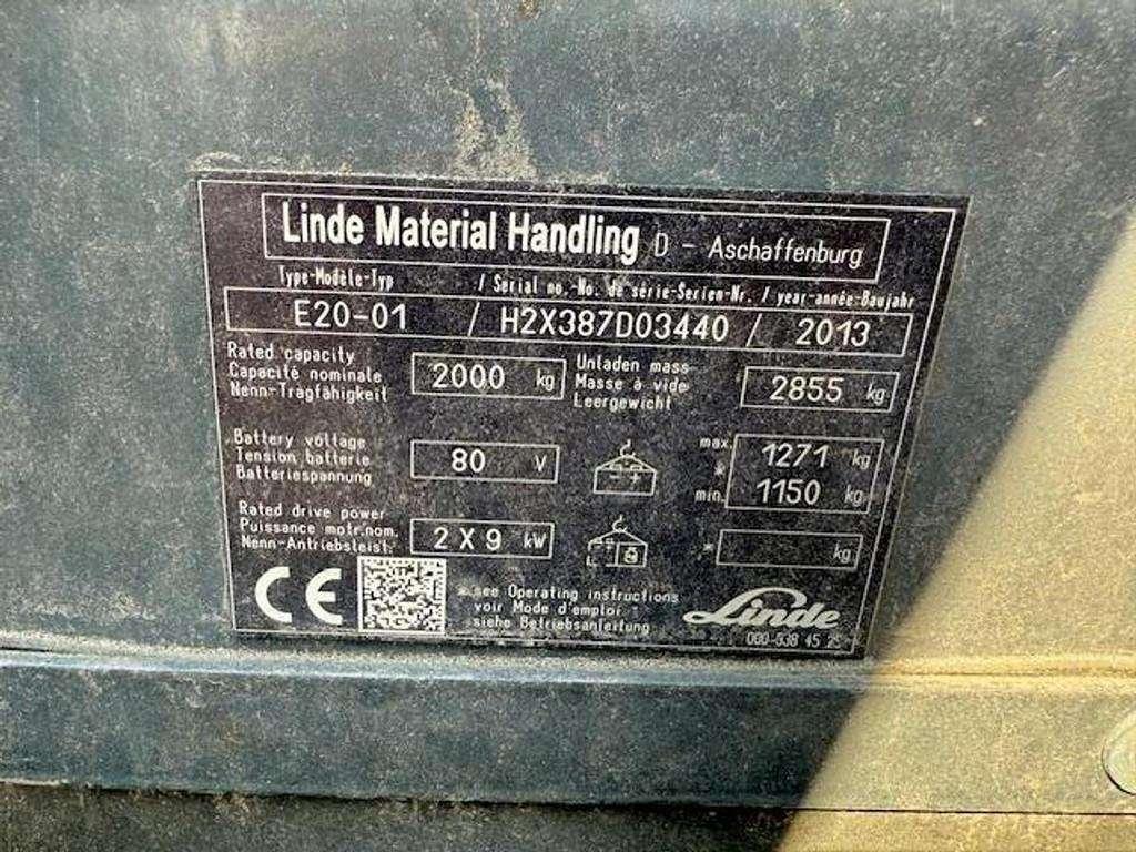 Linde E20-01 Foto 7
