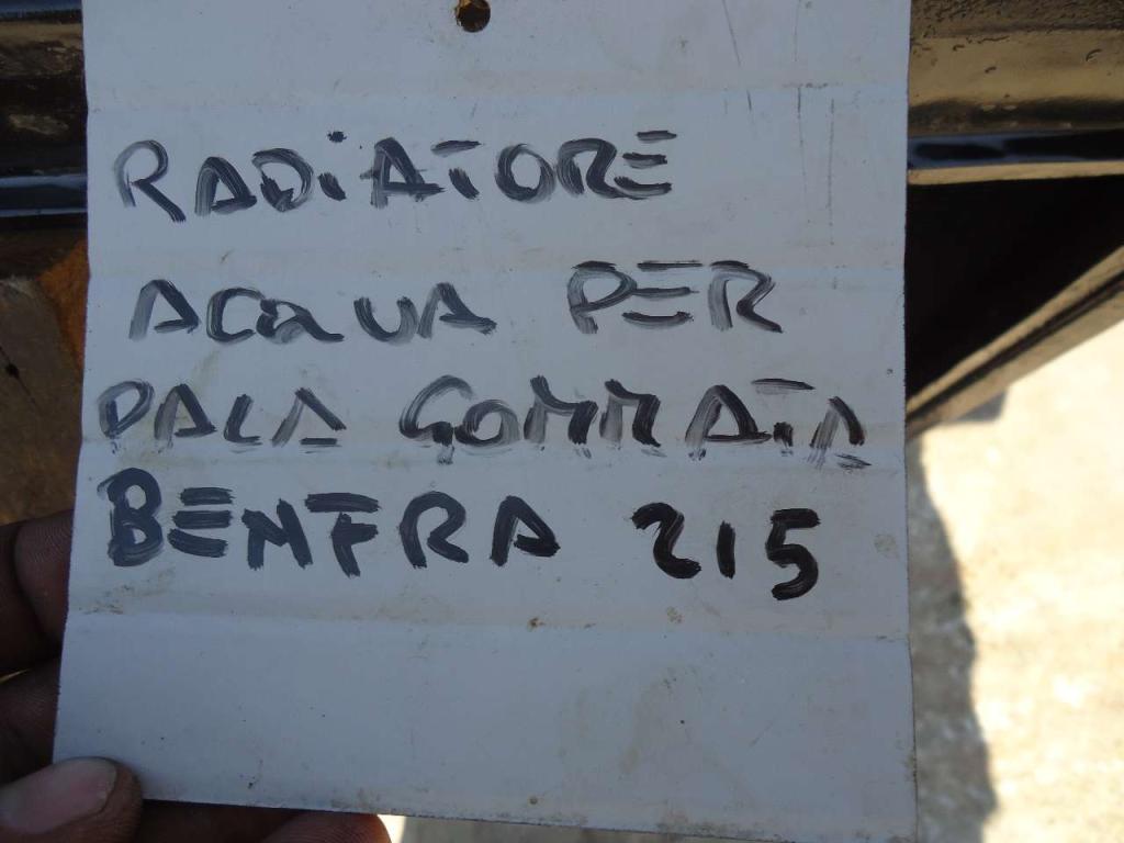 Radiatore acqua per Benfra 215 Foto 5