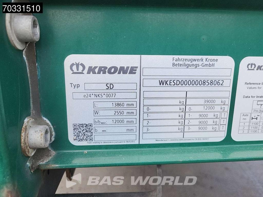 Krone SD Tailgate Lift Axle Palletbox Foto 29