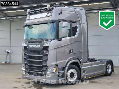 Scania S520 S 4X2 V8 Retarder Full-Air 2x Tanks Standklima ACC Leather Navi Alcoa's in vendita da BAS World B.V.