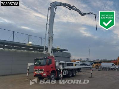 Mercedes Arocs 3240 8X4 38mtr Putzmeister BSF 38-5 16 H pump Steel suspension Big-Axle Euro 6 in vendita da BAS World B.V.