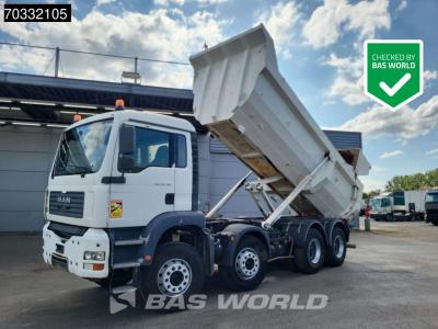 Man TGA 35.390 8X4 19m3 tipper Steelsuspension Big-Axle Retarder Euro 2 in vendita da BAS World B.V.