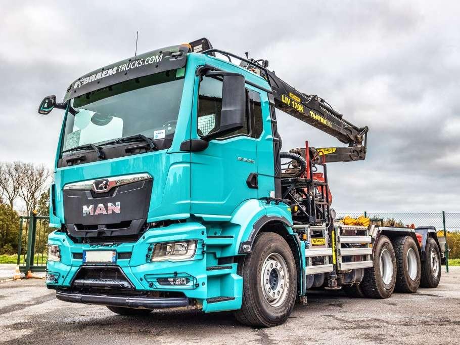 Man TGS 35.520 BL-8x4-4 BL+TAJFUN L170 K Foto 3