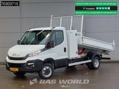 Iveco Daily 35C14 Kipper met Kist Dubbellucht 3,5t Trekhaak Cruise Euro6 Tipper Benne Kieper Trekhaak Cru in vendita da BAS World B.V.