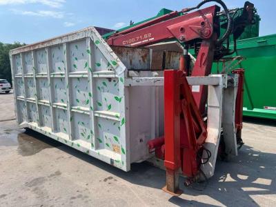 CONTAINER SCARRABILE USATO A CIELO APERTO CON GRU in vendita da Aurora Srl