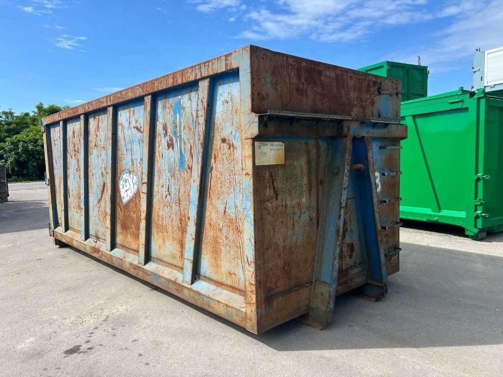 CONTAINER SCARRABILE USATO A CIELO APERTO Foto 2