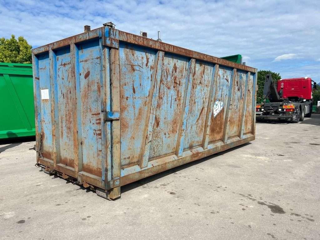 CONTAINER SCARRABILE USATO A CIELO APERTO Foto 3