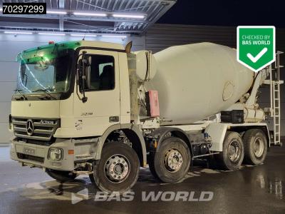 Mercedes Actros 3236 8X4 9m3 mixer Automatic Steelsuspension Euro 3 in vendita da BAS World B.V.