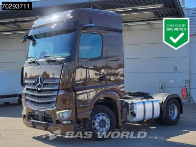 Mercedes Actros 1848 4X2 BigSpace Retarder 2x Tanks Standairco MirrorCam Navi ACC Euro 6 in vendita da BAS World B.V.