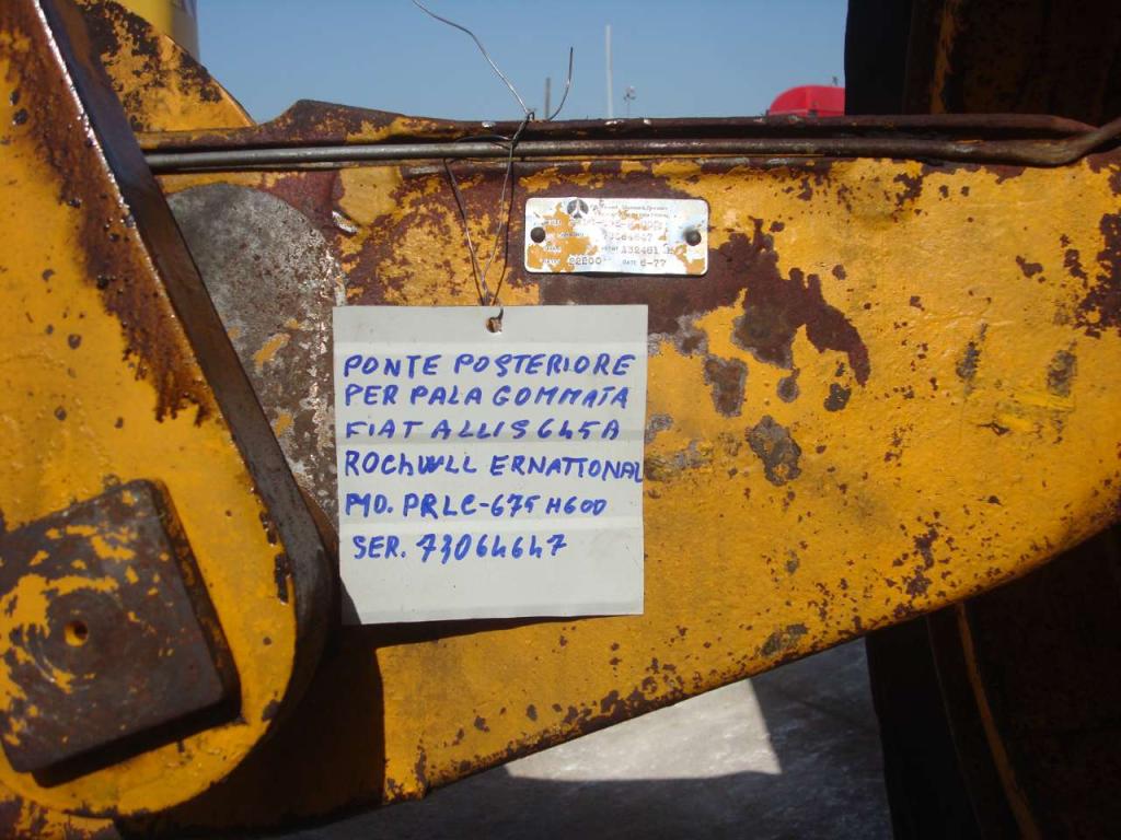 Assale posteriore per Fiat Allis 645 Foto 2