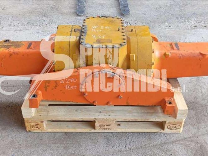 TCM Assale posteriore per Fiat Hitachi W 270 Foto 6