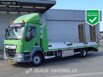 Daf LF 220 LF 4X2 16tons NL-Truck APK Machine transporter Hydraulic ramps Euro 6 in vendita da BAS World B.V.