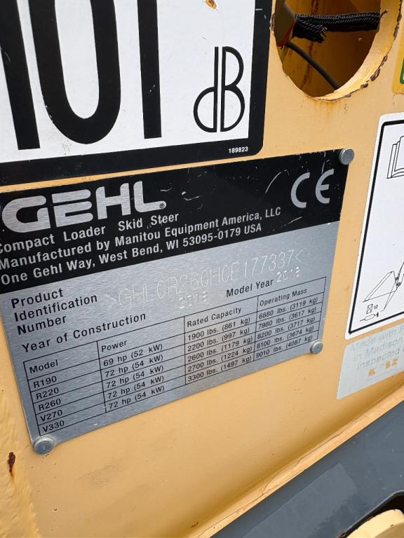 Gehl R260 Foto 7