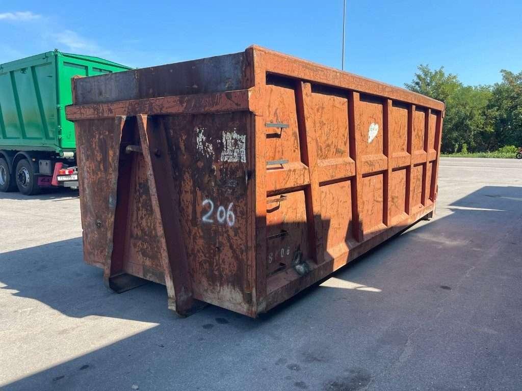 CONTAINER SCARRABILE USATO A CIELO APERTO Foto 1