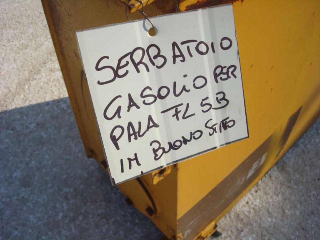 Serbatoio gasolio per Fiat Allis FL5B Foto 2