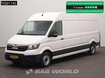 Man TGE 3.100 L4H3 Airco Cruise Camera Parkeersensoren Euro6 L3H2 Airco Cruise control in vendita da BAS World B.V.