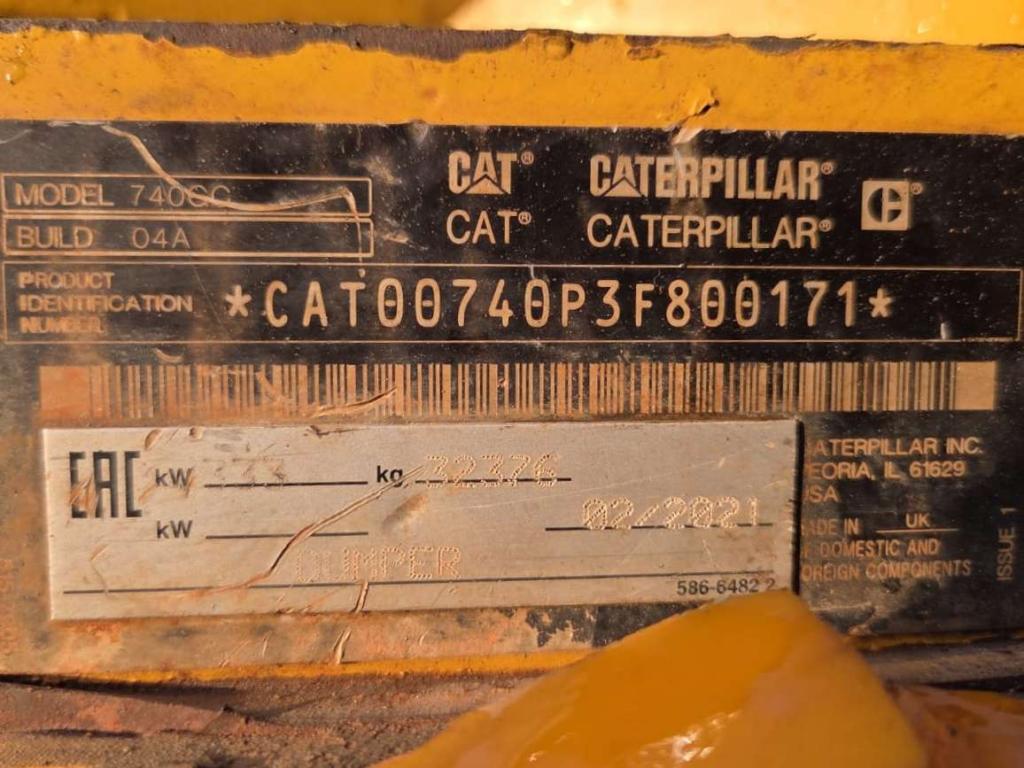 Caterpillar 740GC Foto 10