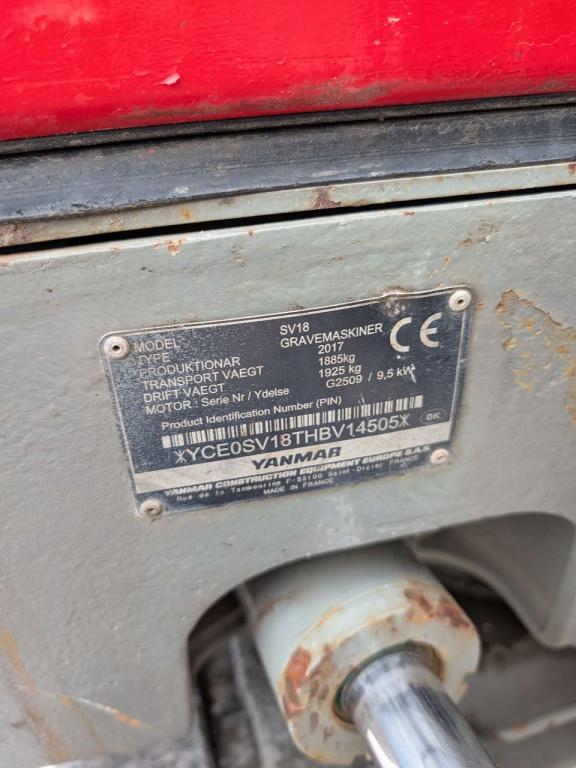 Yanmar SV 18 Foto 8