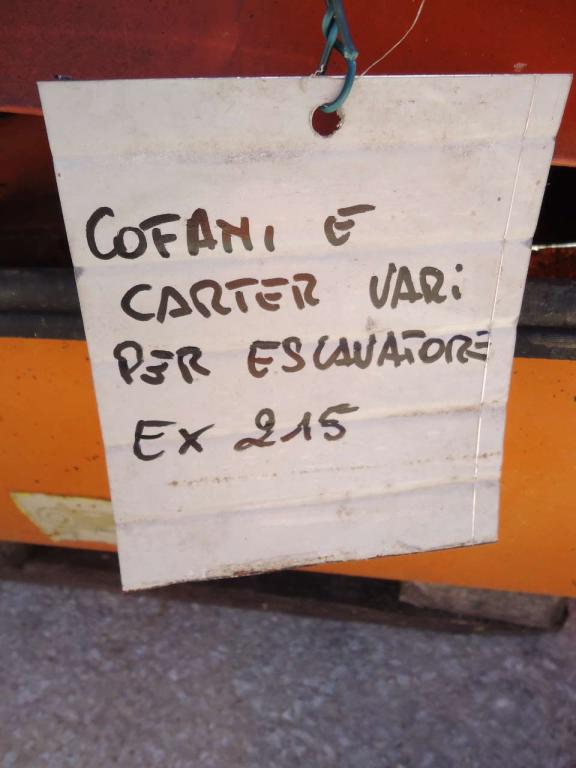 Cofanatura e carter carrozzeria per Fiat Hitachi EX 215 Foto 8