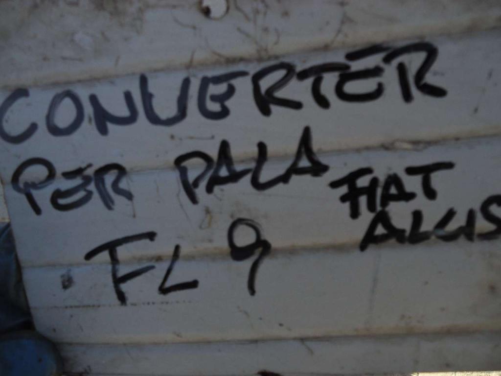 Convert / Converter per Fiat Allis FL9 Foto 6