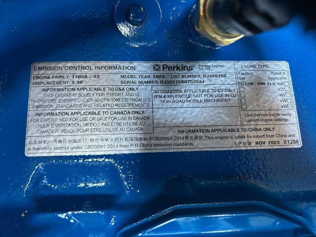 FG Wilson P33-3 - 33 kVA Genset - DPX-16003 Foto 13