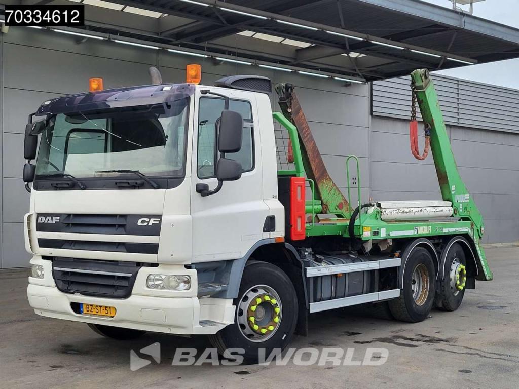 Daf CF75.310 6X2 NL-truck Multilift Skiploader Automatic Steering Axle Euro 5 Foto 7
